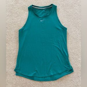 Nike Women's Green/Teal Tank Top